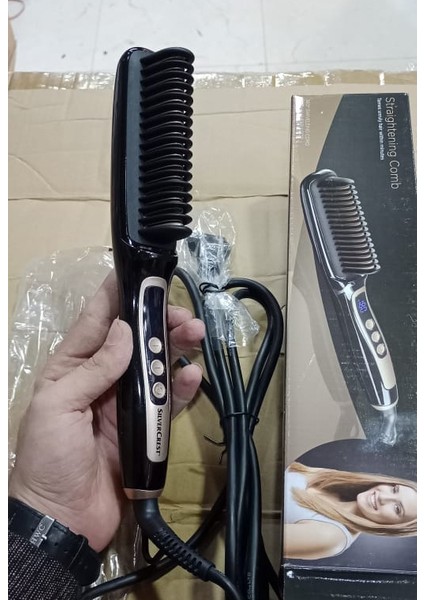 Orijinal Silver Crestt_ Saç Düzleştirici Tarak Düzleştirici Saç Şekillendirici ve Fırça Saç Aracı (Yurt Dışından) fiyatları