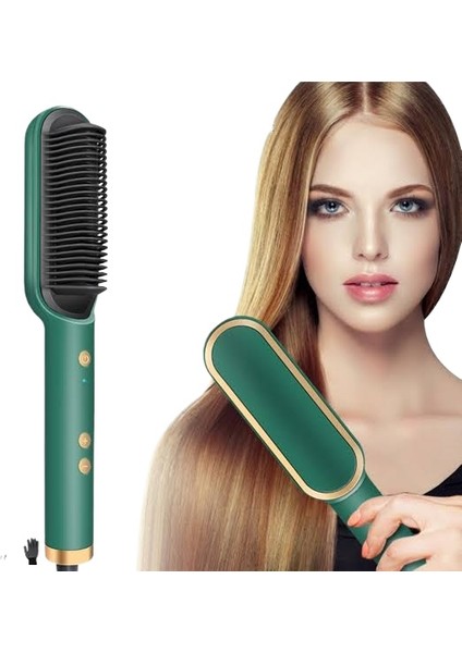 Saç Düzleştirici Tarak Saç Düzleştirici Fırçası Kızlar Için Elektrikli Hayr Doğrultma Makinesi (Yurt Dışından) fiyatları