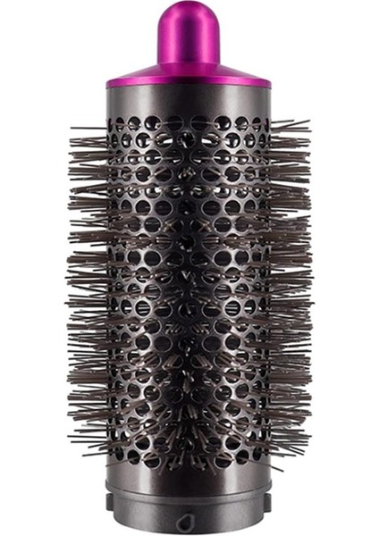 Dyson Airwrap Şekillendirici Aksesuarları Için Silindir Tarak, Gül Kırmızısı ve Gri (Yurt Dışından)
