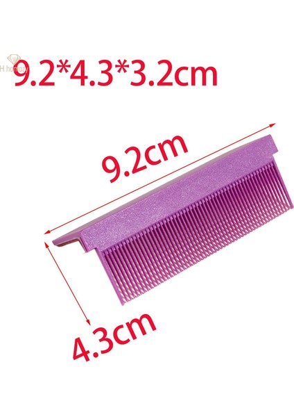 2x Doğrultma Tarak Eki Hafif Dolaşık Açıcı V Tipi Saç Şekillendirici Aracı Düzleştirici Için Ince Saç Tarak Saç Düzleştirici Tarak Eki (Yurt Dışından) fırsatları