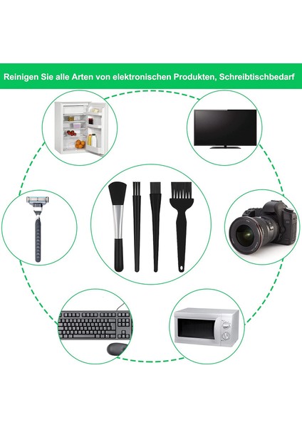 Zoroom 4 Adet Antistatik Fırça Seti, Çoklu Antistatik Fırça Klavye Bilgisayar Temizleyici Fırça, Laptop Klavye Devre (Yurt Dışından) indirimleri