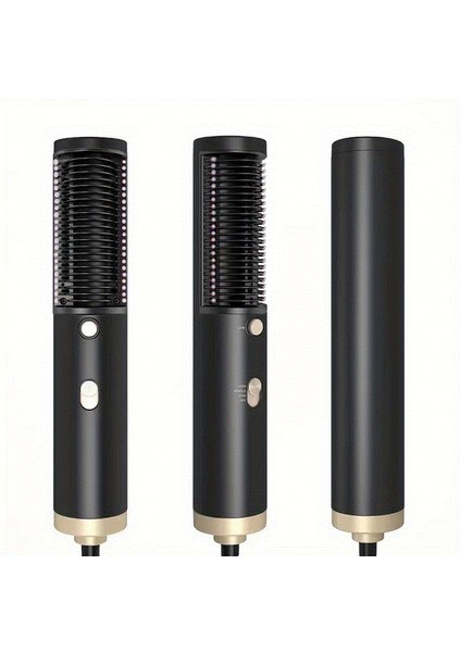 Saç Düzleştirici Fırçası, Nano Isıtıcı Dişlere Sahip Tüm Saç Tiplerine Uygun Megawise Saç Düzleştirme Tarağı, Çift Anyon Teknolojisi, - Kadınlara Hediye (Yurt Dışından)