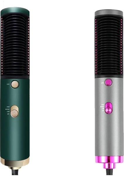 Saç Düzleştirici Fırçası, Nano Isıtıcı Dişlere Sahip Tüm Saç Tiplerine Uygun Megawise Saç Düzleştirme Tarağı, Çift Anyon Teknolojisi, - Kadınlara Hediye (Yurt Dışından) fiyatları