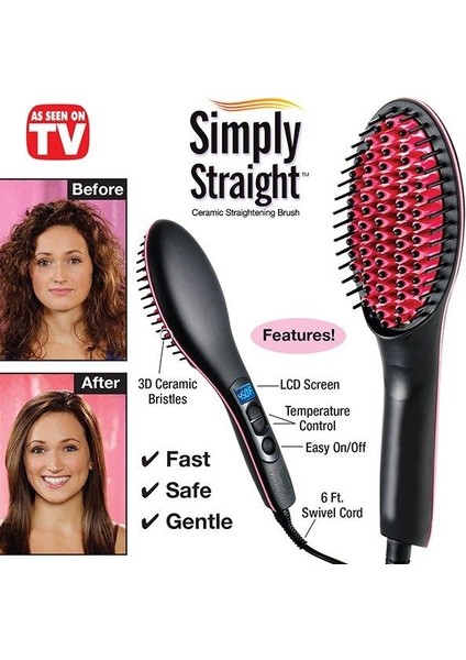 Saç Düzleştirici/basitçe Düz/elektrikli Saç Düzleştirici (Yurt Dışından) modelleri