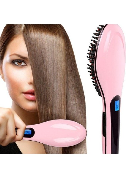 Hızlı Fırçalı Saç Düzleştirici - HQT-906 - Rastgele Renk (Yurt Dışından)
