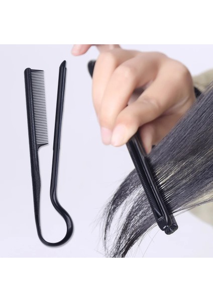 1 Adet Saç Düzleştirici Salon Tarak Kuaförlük Pürüzsüz Aracı Tutma Maşa Saç Şekillendirici Araçları Kadınlar Için Saç Fırçası Düzleştirici (Yurt Dışından)