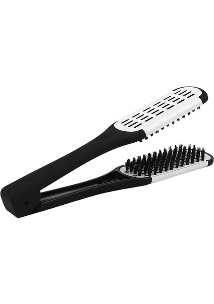 Namuny 2x Profesyonel Doğrultma Fırçası Kuaförlük Aracı Çift Taraflı Fırça Saç Düzleştirme (Yurt Dışından) indirimleri