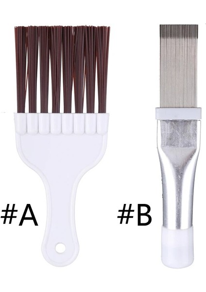 Yükseltilmiş Klima Kondenser Fin Temizleme Fırçası Cis Kondenser Fin Düzleştirici Tarak Paslanmaz Çelik Fin Temizleyici M4YD (Yurt Dışından) modelleri