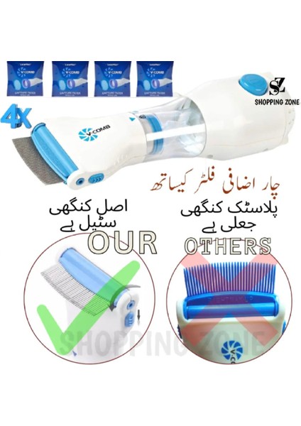 Erkekler ve Kadınlar Için Bit Önleyici Makine 2'li Paket (Yurt Dışından)
