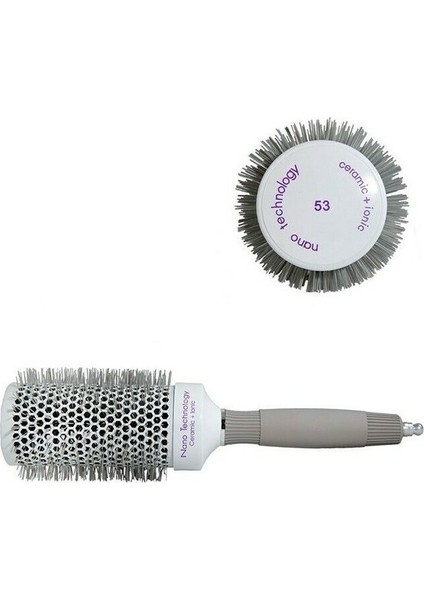 Saç Fırçası Rulo Nano Seramik Iyonik Yuvarlak Tarak Şekillendirici Fırça 53 (Yurt Dışından) fırsatları
