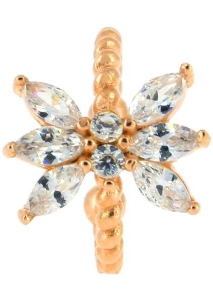 925 Ayar Gümüş Kelebek Detaylı Kıkırdak Küpe fiyatları