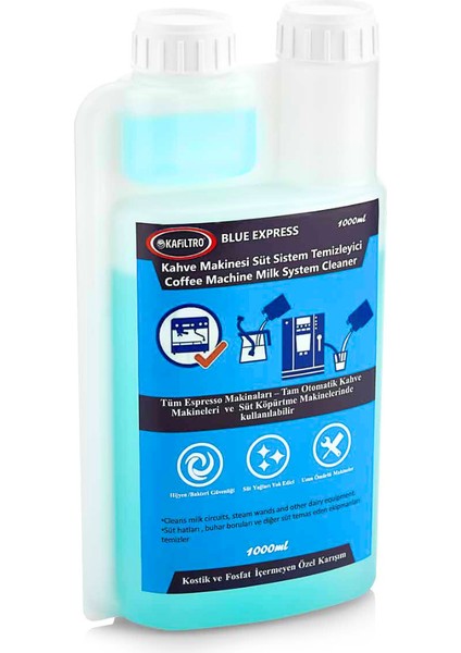 8682560475744 Blue Kahve Makinesi Süt Hatları Temizleyicisi