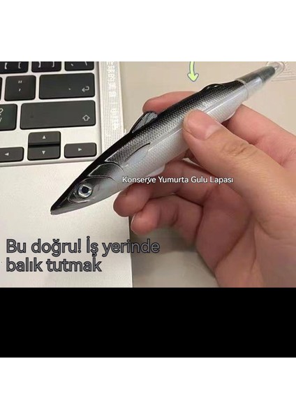 Komik Tuzlu Balık Şekilli Tükenmez Kalem (Yurt Dışından)