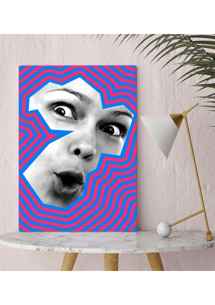 Fantastic Tasarımlı Kanvas Tablo-29 30X50CM Ev Dekorasyonu, Ev Hediyesi