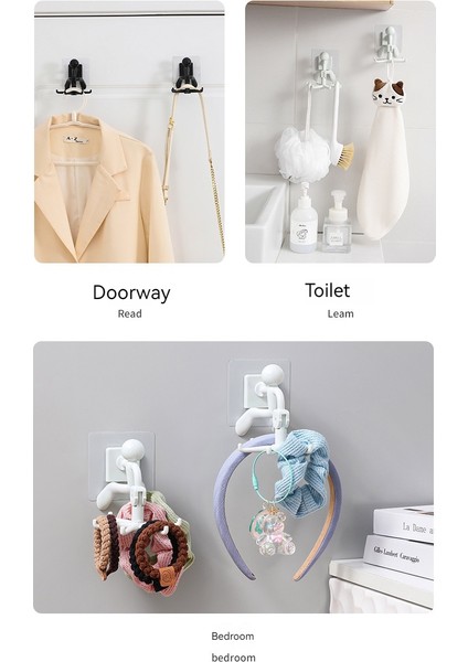 Dönen Kötü Adam 6 Pençeli Kanca Duvara Monte Deliksiz Yapışkan Kanca (Yurt Dışından) fırsatları