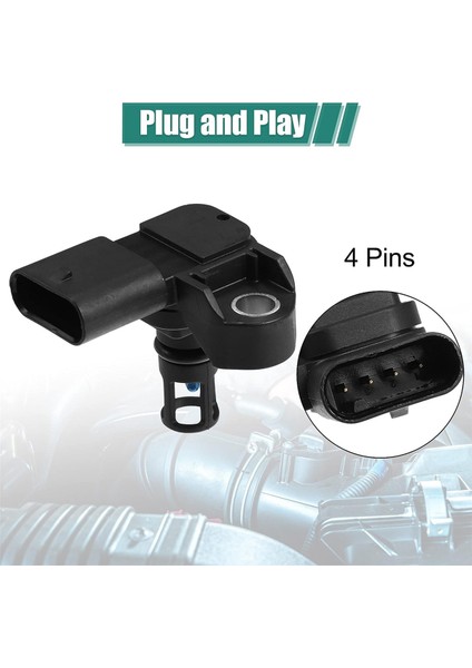 12681993 Emme Basıncı Sensörü Manifoldu Basınç Sensörü Sıcaklık Sensörü Chevrolet Için (Yurt Dışından) indirimleri