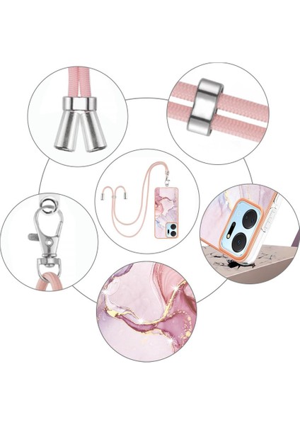 Onur X7A Tampon Mermer Crossbody Kordon Askısı Anti-Çizik Yumuşak (Yurt Dışından) modelleri