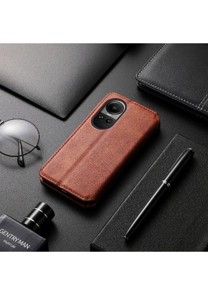 Oppo Oppo 10 Için Kılıf Moda Tasarım Deri Kılıf Kapak Çevirin Cüzdan (Yurt Dışından) modelleri