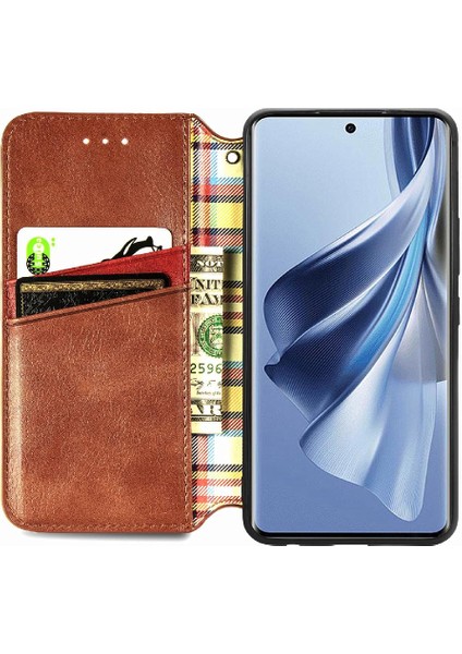 Oppo Oppo 10 Için Kılıf Moda Tasarım Deri Kılıf Kapak Çevirin Cüzdan (Yurt Dışından) fırsatları