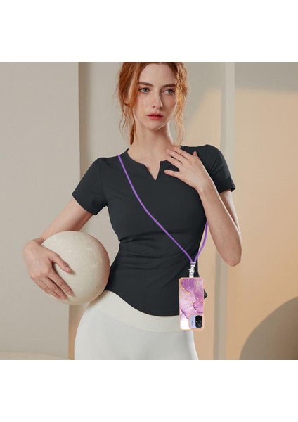 Xiaomi Redmi Için 12C Mermer Tampon Crossbody Kordon Askısı Yumuşak (Yurt Dışından) fiyatları