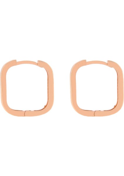 925 Ayar Gümüş Oval Kenar Küpe modelleri