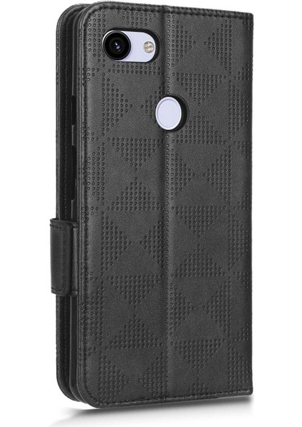 Google Piksel 3A Xl Için Kılıf Cüzdan Kapak Kapak 3 Kart Tutucu Görüntüleme Standı (Yurt Dışından)