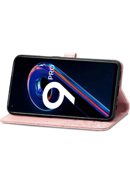 Realme 9 Pro Darbeye Zarif Desen Kapak Kapak Basit Kılıf (Yurt Dışından)