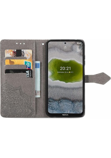 Nokia X10 Için Kılıf Kapak Kapak Darbeye Deri Çanta Basit Iş (Yurt Dışından) indirimleri