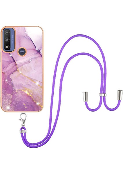 Motoroal Moto G Saf Mermer Tampon Anti-Scratch Yumuşak Crossbody Için Kılıf (Yurt Dışından) fırsatları