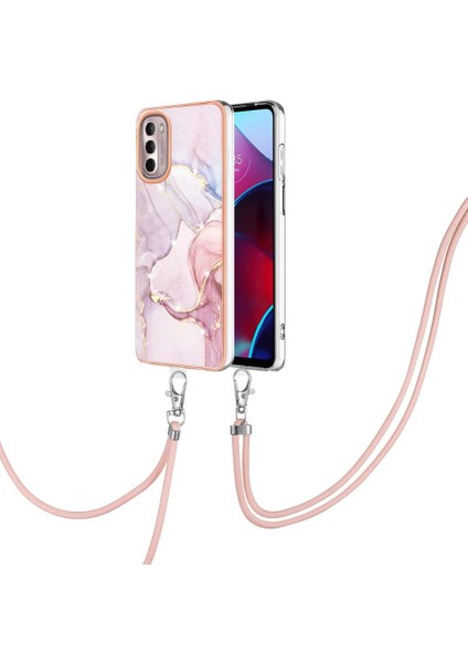 Motoroal Moto G Stylus 2022 4g Crossbody Kordon Askısı Tampon Için Kılıf (Yurt Dışından)