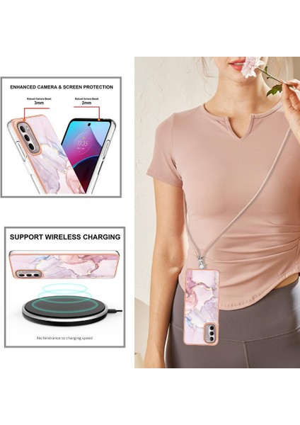 Motoroal Moto G Stylus 2022 4g Crossbody Kordon Askısı Tampon Için Kılıf (Yurt Dışından) fiyatları