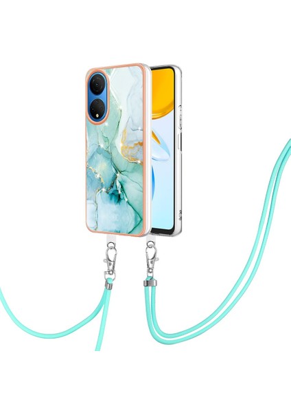 Onur X7 Mermer Tampon Crossbody Kordon Askısı Anti-Scratch Yumuşak (Yurt Dışından)