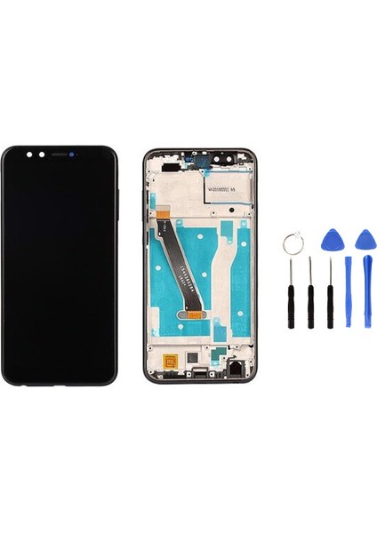 Huawei Honor 9 Lite Çıtalı Uyumlu LCD Ekran Dokunmatik Siyah