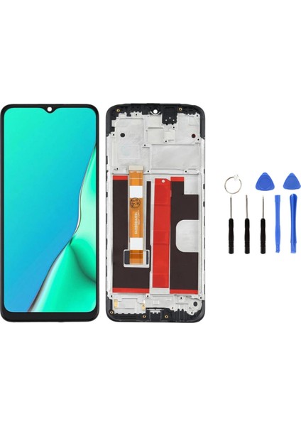 Oppo A5 2020 Çıtalı Uyumlu LCD Ekran Dokunmatik