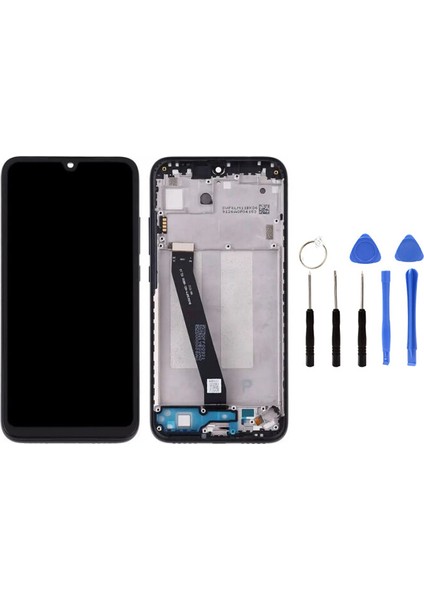 Xiaomi Redmi 7 Çıtalı Uyumlu LCD Ekran Dokunmatik Siyah