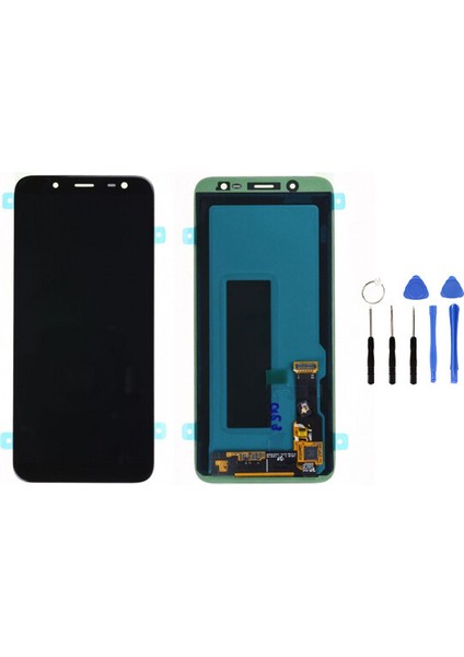 Samsung J6 J600 Alfa Uyumlu LCD Ekran Dokunmatik Siyah