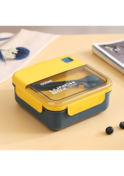 Mikrodalgada Plastik Öğle Yemeği Kutusu Taşınabilir Öğle Yemeği Kutusu (Yurt Dışından)