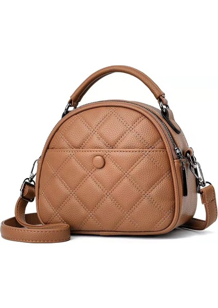 Yeni Moda Basit Çanta Elmas Omuz Çantası Küçük Koku Crossbody Çanta (Yurt Dışından)
