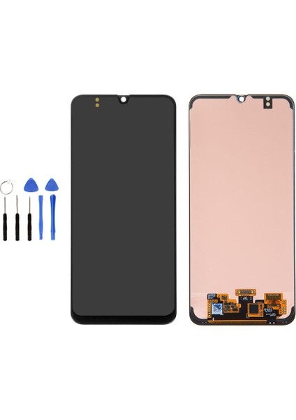 Samsung M21 M30 M30S M31 Uyumlu LCD Ekran Dokunmatik Siyah
