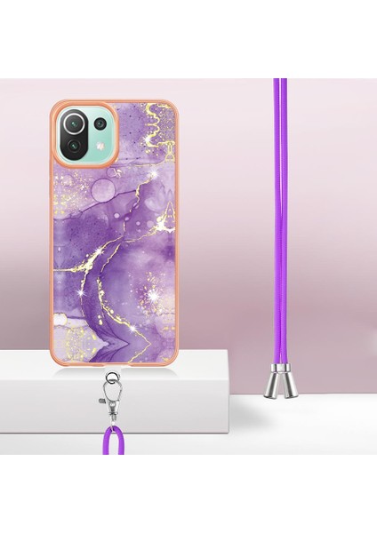 Xiaomi 11 Lite Için Crossbody Kordon Askısı Tampon Anti-Scratch Yumuşak (Yurt Dışından) modelleri