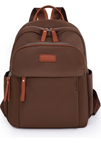 Şık ve Çok Yönlü, Kontrast Renkli, Hafif Sırt Çantası (Yurt Dışından)