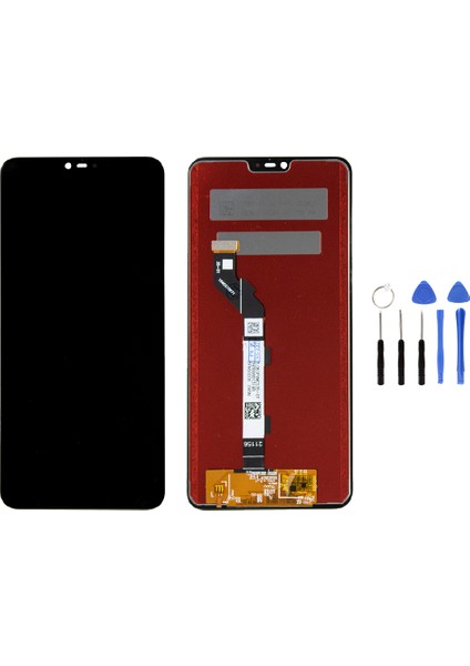 Xiaomi Mi 8 Lite Uyumlu LCD Ekran Dokunmatik Siyah