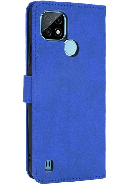 Realme C53 4g Koruyucu Kapak Için Kılıf Deri Folio Flip Case Tam (Yurt Dışından)