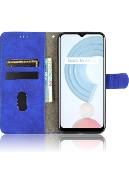 Realme C53 4g Koruyucu Kapak Için Kılıf Deri Folio Flip Case Tam (Yurt Dışından)