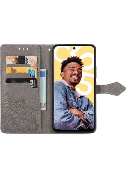 Realme C55 Zarif Desen Kapak Kapak Kılıf Için Kılıf Basit (Yurt Dışından) indirimleri