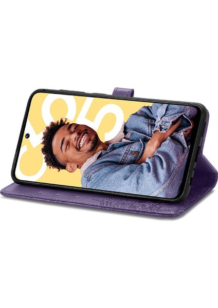 Realme C55 Zarif Desen Kapak Kapak Kılıf Için Kılıf Basit (Yurt Dışından) modelleri