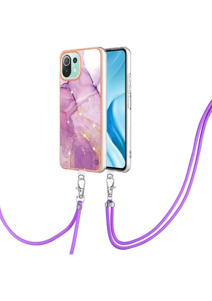 Xiaomi 11 Lite Için Crossbody Kordon Askısı Tampon Anti-Scratch Yumuşak (Yurt Dışından)