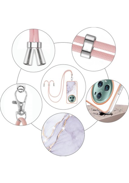 Onur Için Kılıf Sihirli 5 Pro Crossbody Kordon Askısı Anti-Çizik Yumuşak (Yurt Dışından) modelleri