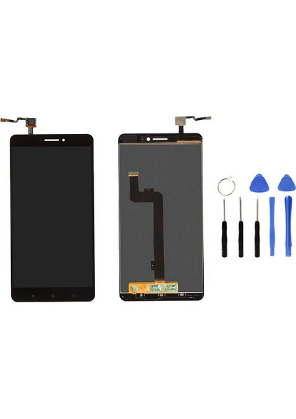 Xiaomi Mi Max Uyumlu LCD Ekran Dokunmatik Siyah