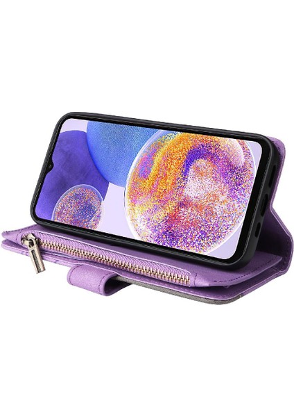 Samsung Galaxy A23 4g Için Kickstand Koruyucu Kart Yuvası Standı ile (Yurt Dışından)